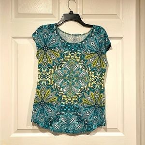 Westport 1962 Womens Top. Small. Floral Print